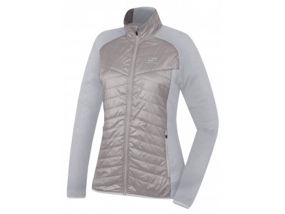 Ladies midlayer EDUN bright white/zinc