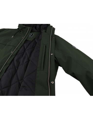 Mens insulated city jacket FRANK scarab