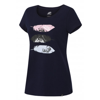 Ladies city T-shirt JULIA black iris