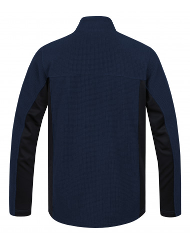 Mens city midlayer MORDIS black iris mel