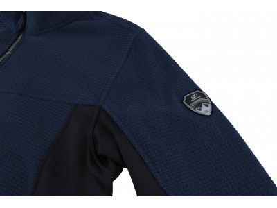 Mens city midlayer MORDIS black iris mel