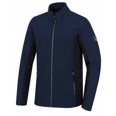 Mens city midlayer MORDIS black iris mel