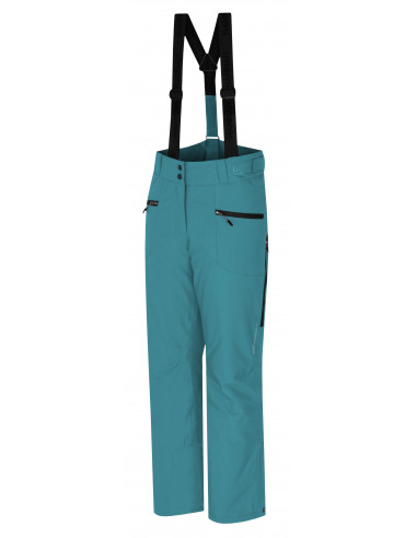 Ladies insulated snowsport bikses NETTO tile blue