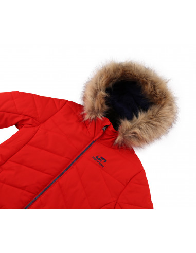 Kids insulated jacket WACA JR molten lava