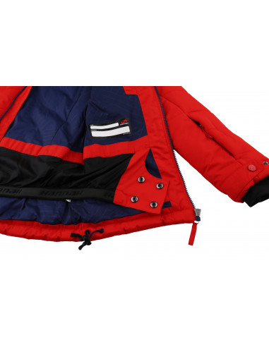 Kids insulated jacket WACA JR molten lava
