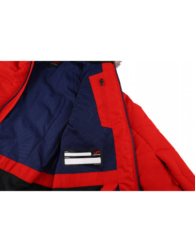 Kids insulated jacket WACA JR molten lava