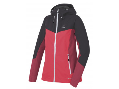 Ladies mountain & trekking jacket PULLA night sky/geranium