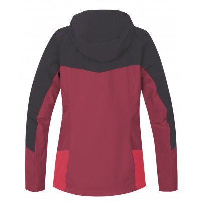 Ladies mountain & trekking jacket PULLA night sky/geranium 2