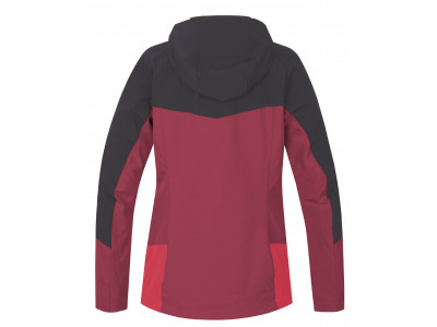 Ladies mountain & trekking jacket PULLA night sky/geranium