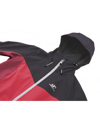 Ladies mountain & trekking jacket PULLA night sky/geranium