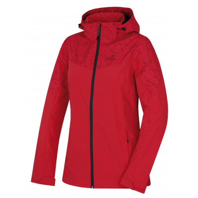 Ladies mountain & trekking jacket FRIDA LITE geranium