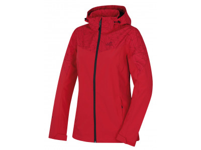 Ladies mountain & trekking jacket FRIDA LITE geranium