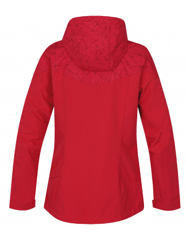 Ladies mountain & trekking jacket FRIDA LITE geranium