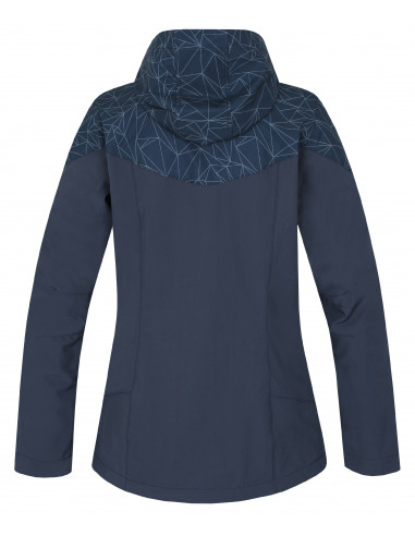 Ladies mountain & trekking jacket FRIDA LITE dark slate