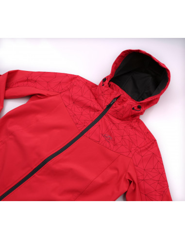 Ladies mountain & trekking jacket FRIDA LITE geranium