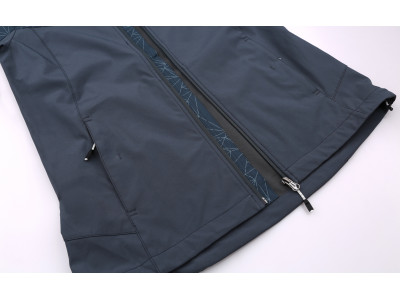Ladies mountain & trekking jacket FRIDA LITE dark slate