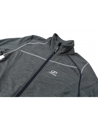 Ladies mountain & trekking sweatshirt DIERY dark forest mel