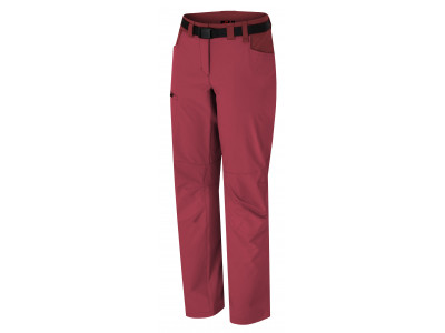 Ladies mountain & trekking pants MOA deep claret/sun-dried tomato