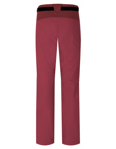 Ladies mountain & trekking pants MOA deep claret/sun-dried tomato