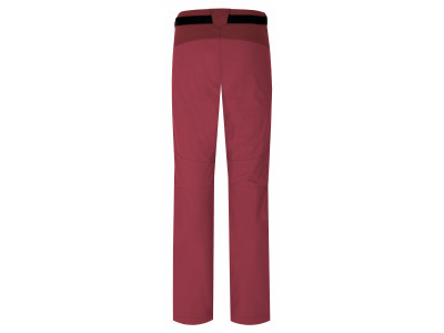 Ladies mountain & trekking pants MOA deep claret/sun-dried tomato