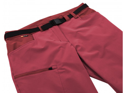 Ladies mountain & trekking pants MOA deep claret/sun-dried tomato