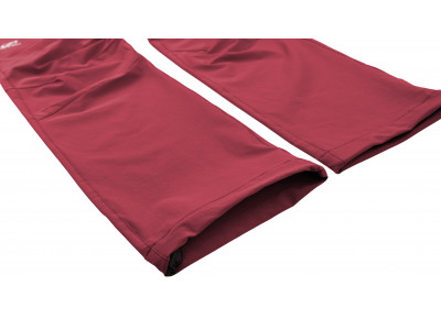 Ladies mountain & trekking pants MOA deep claret/sun-dried tomato