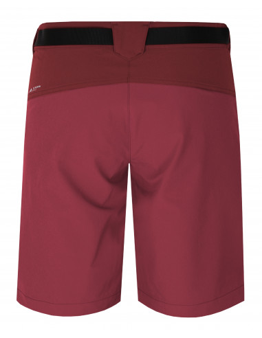 Ladies mountain & trekking shorts MORGANA deep claret/sun-dried tomato