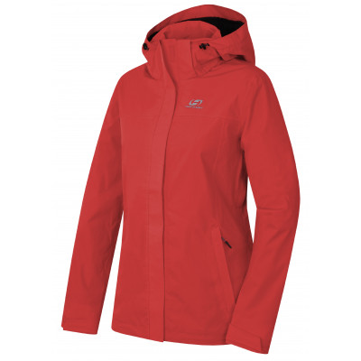 Ladies mountain & trekking jacket MINDY flame scarlet