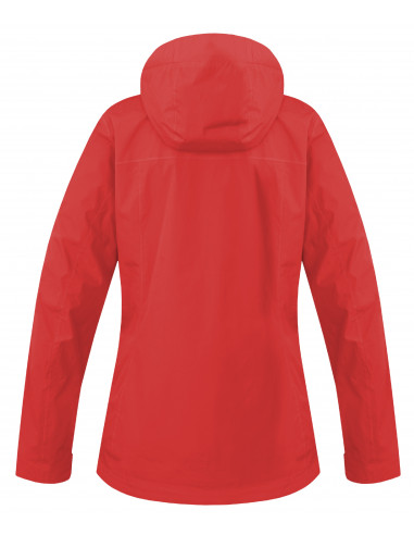 Ladies mountain & trekking jacket MINDY flame scarlet