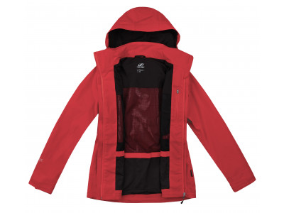 Ladies mountain & trekking jacket MINDY flame scarlet