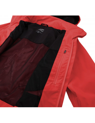 Ladies mountain & trekking jacket MINDY flame scarlet