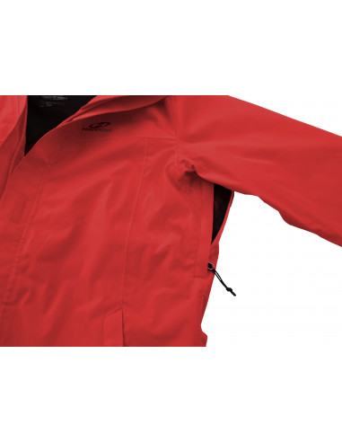 Ladies mountain & trekking jacket MINDY flame scarlet