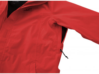 Ladies mountain & trekking jacket MINDY flame scarlet