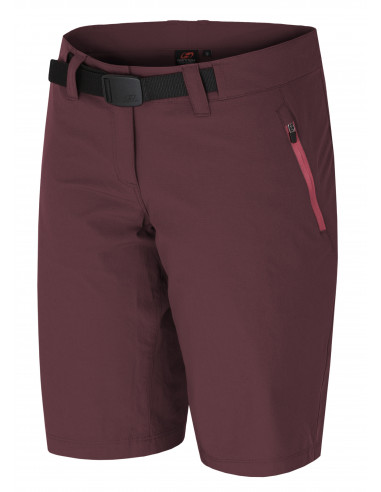 Ladies mountain & trekking shorts TAI zinfandel