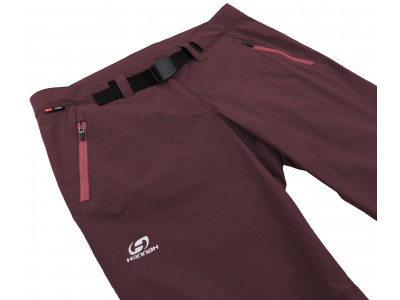 Ladies mountain & trekking shorts TAI zinfandel