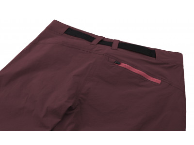 Ladies mountain & trekking shorts TAI zinfandel