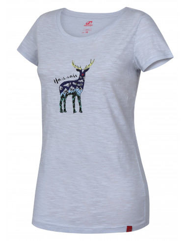 Ladies city T-shirt, S/S SILENA white