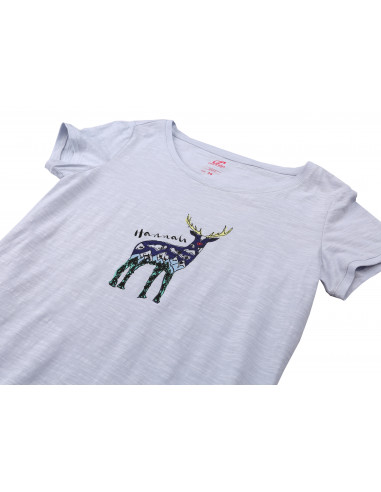 Ladies city T-shirt, S/S SILENA white