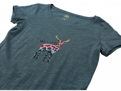 Ladies city T-shirt, S/S SILENA sea pine