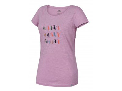 Ladies city T-shirt, S/S SILENA pink lavender