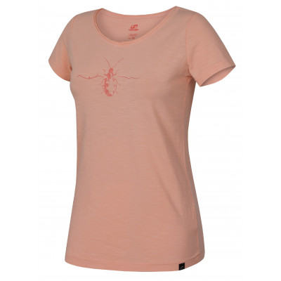 Ladies city T-shirt, S/S MIRSA peach parfait