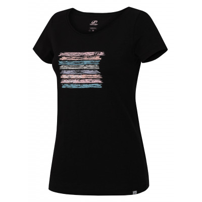 Ladies city T-shirt, S/S MIRSA anthracite