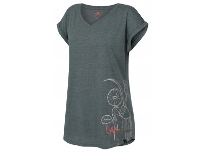 Ladies city T-shirt, S/S CANIS dark forest