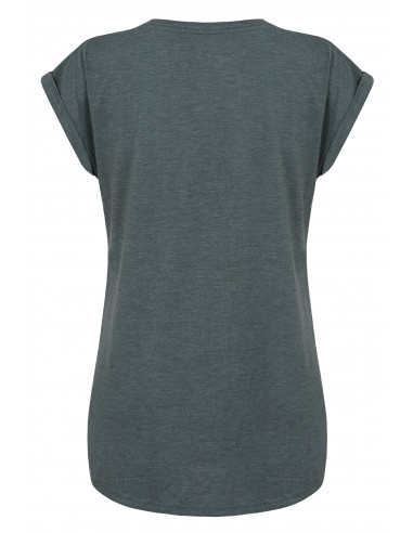 Ladies city T-shirt, S/S CANIS dark forest