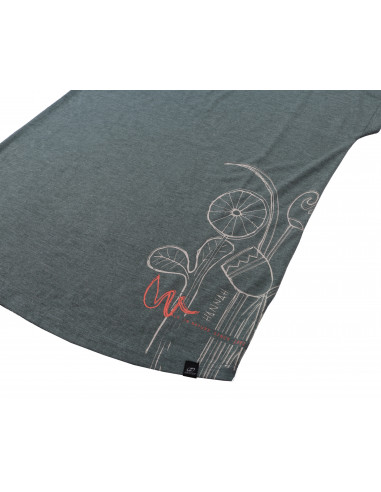 Ladies city T-shirt, S/S CANIS dark forest