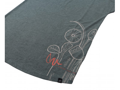 Ladies city T-shirt, S/S CANIS dark forest