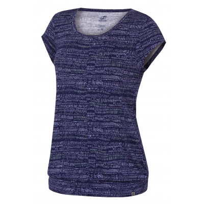 Ladies city T-shirt, S/S MOLVINA blue ribbon