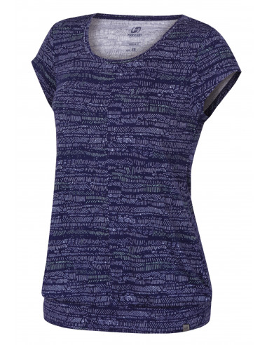 Ladies city T-shirt, S/S MOLVINA blue ribbon