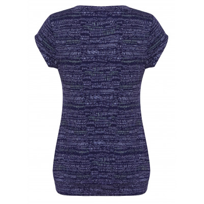 Ladies city T-shirt, S/S MOLVINA blue ribbon 2