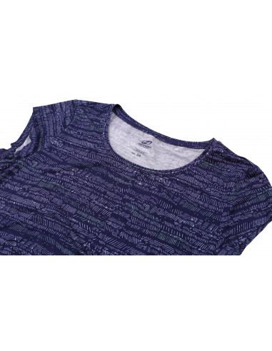 Ladies city T-shirt, S/S MOLVINA blue ribbon